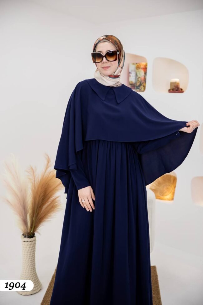 فستان مدينه ايبيك طويل بألوان جميلة