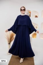 فستان مدينه ايبيك طويل بألوان جميلة