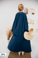 فستان مدينه ايبيك طويل بألوان جميلة