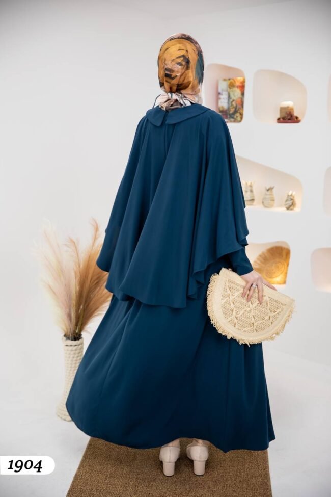 فستان مدينه ايبيك طويل بألوان جميلة