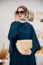 فستان مدينه ايبيك طويل بألوان جميلة