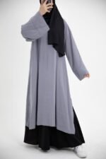 طقم كوبرا قميص وتنورة فضفاض وطويل