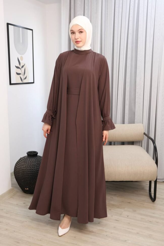 طقم عباية وفستان مدينه ايبيك❤️