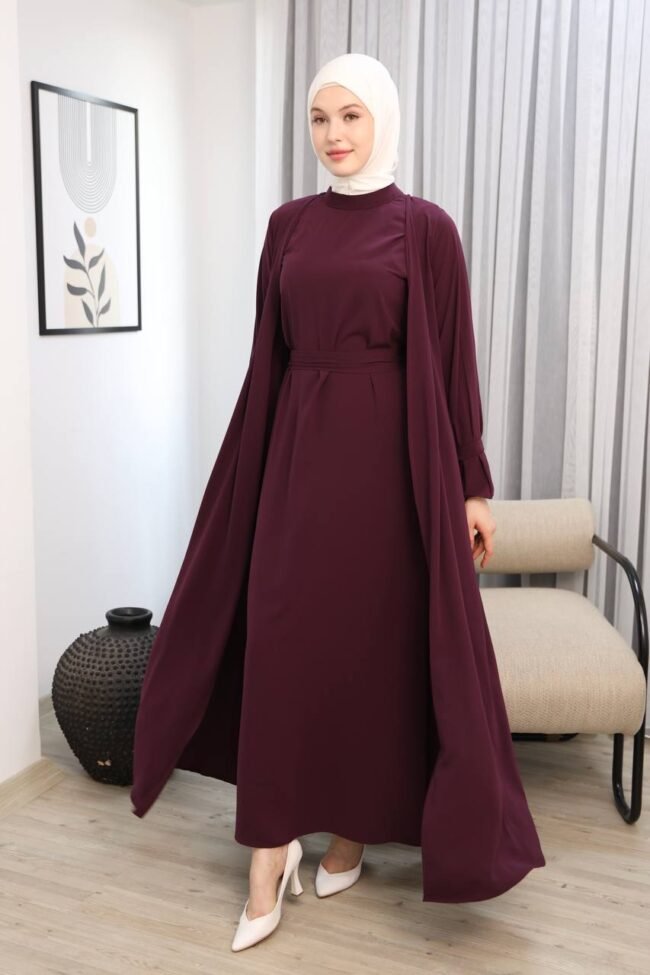 طقم عباية وفستان مدينه ايبيك❤️