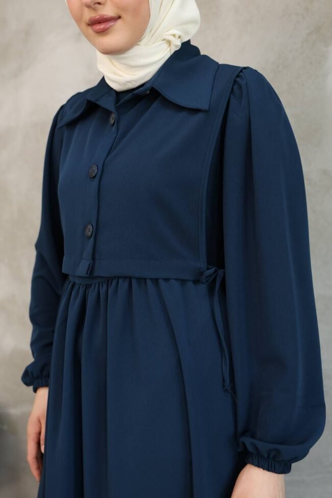 فستان كريستال كريب مع فيستا❤️