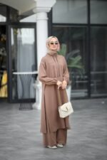 طقم اويشو خريفي ربيعي بقميص طويل