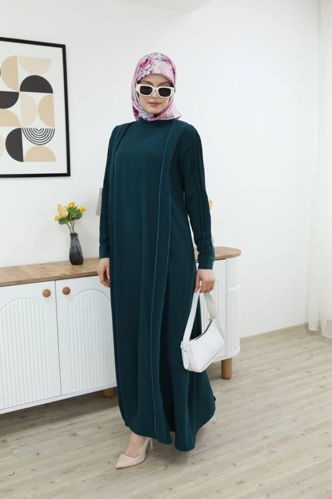 عباية صيفية بقماش مدينه الهادئ