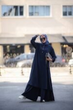 طقم ايروبين صيفي بقميص طويل وبنطلون واسع