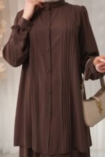 طقم مدينه ايبيك صيفي تنورة وقميص بتصميم جميل