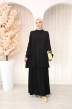 طقم مدينه ايبيك صيفي تنورة وقميص بتصميم جميل