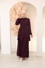 طقم مدينه ايبيك صيفي تنورة وقميص بتصميم جميل