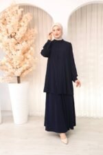 طقم مدينه ايبيك صيفي تنورة وقميص بتصميم جميل