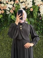 فستان مودال خامة جميلة بتصميم لطيف