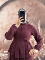 فستان شانيلا بتصميم جميل وبطول كامل