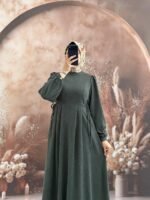 فستان شانيلا جميل برباط جانبي
