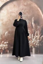 فستان شانيلا جميل برباط جانبي